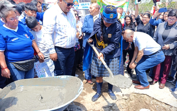 CEREMONIA DE INICIO DE OBRA DE LA I. E. N° 20407 “LOS NATURALES”